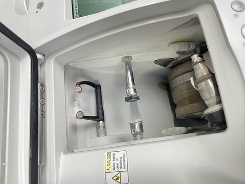 CNC Schleifautomat Nidek LEX 1000 mit Bohrzusatz und Nidek ICE mini+